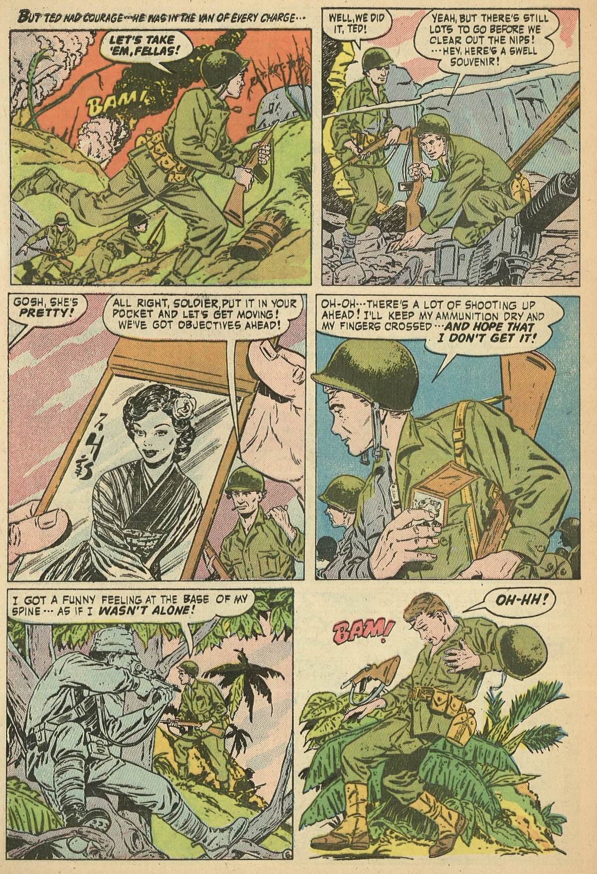 Forbidden Worlds #43 (American Comics Group), page 32. Public domain (US).