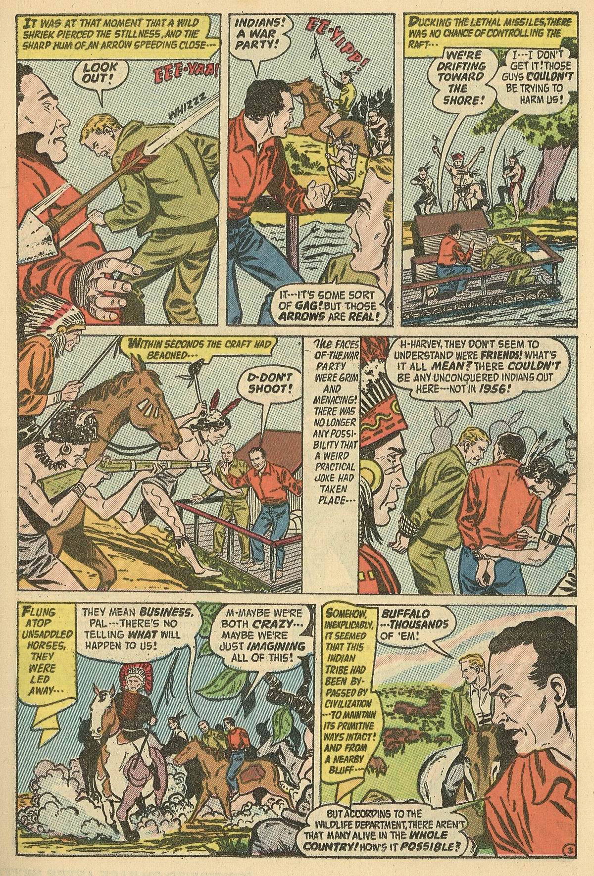 Forbidden Worlds #44 (American Comics Group), page 15. Public domain (US).