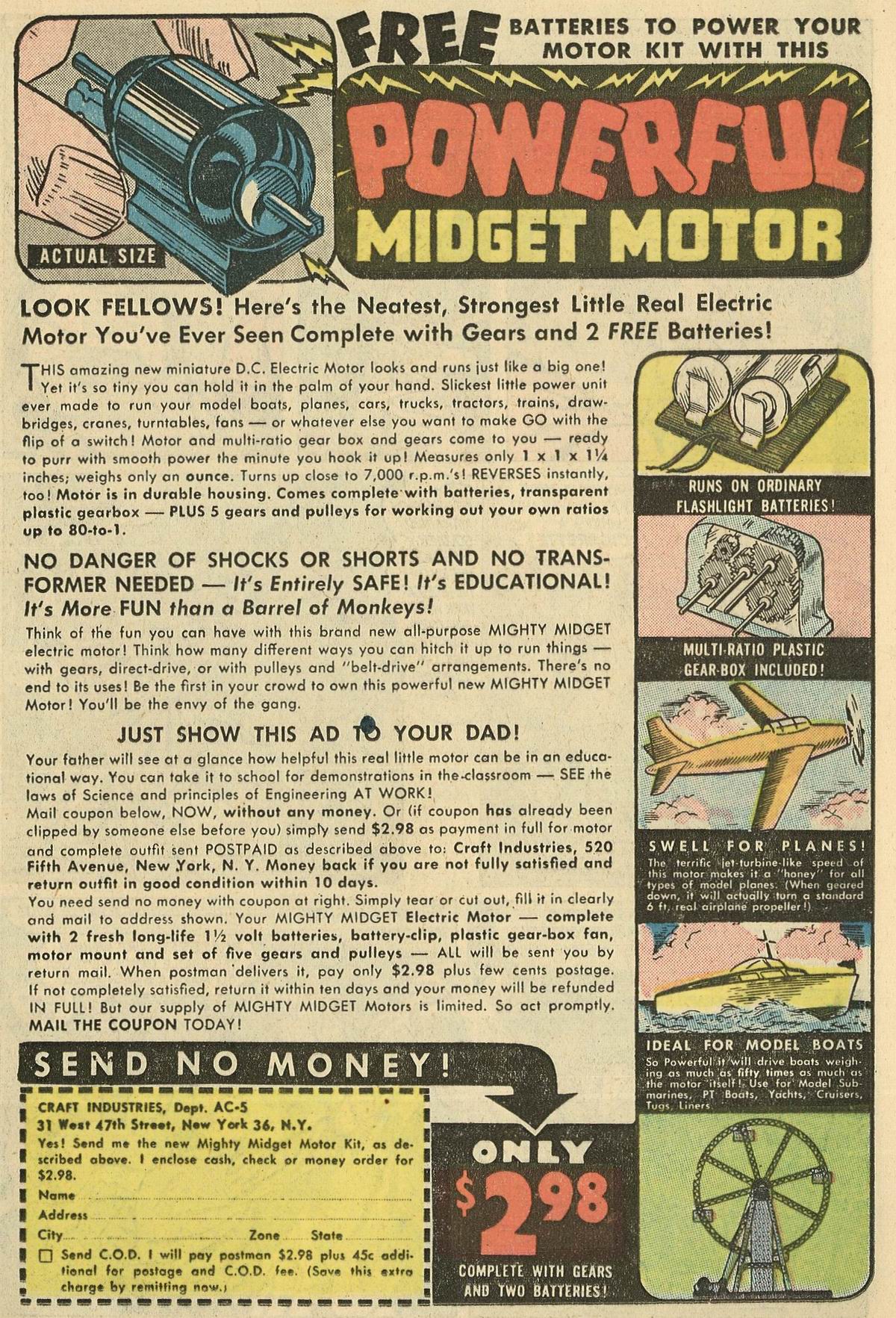 Forbidden Worlds #44 (American Comics Group), page 17. Public domain (US).