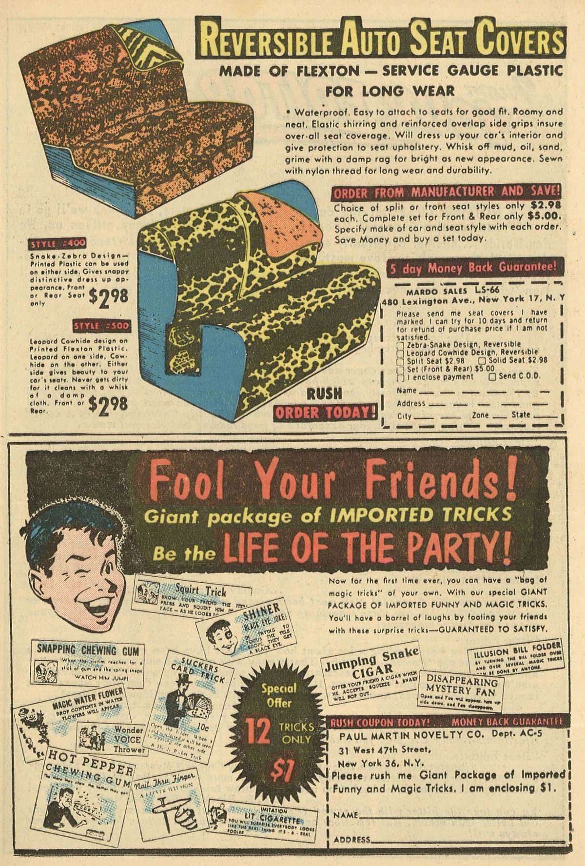 Forbidden Worlds #44 (American Comics Group), page 21. Public domain (US).