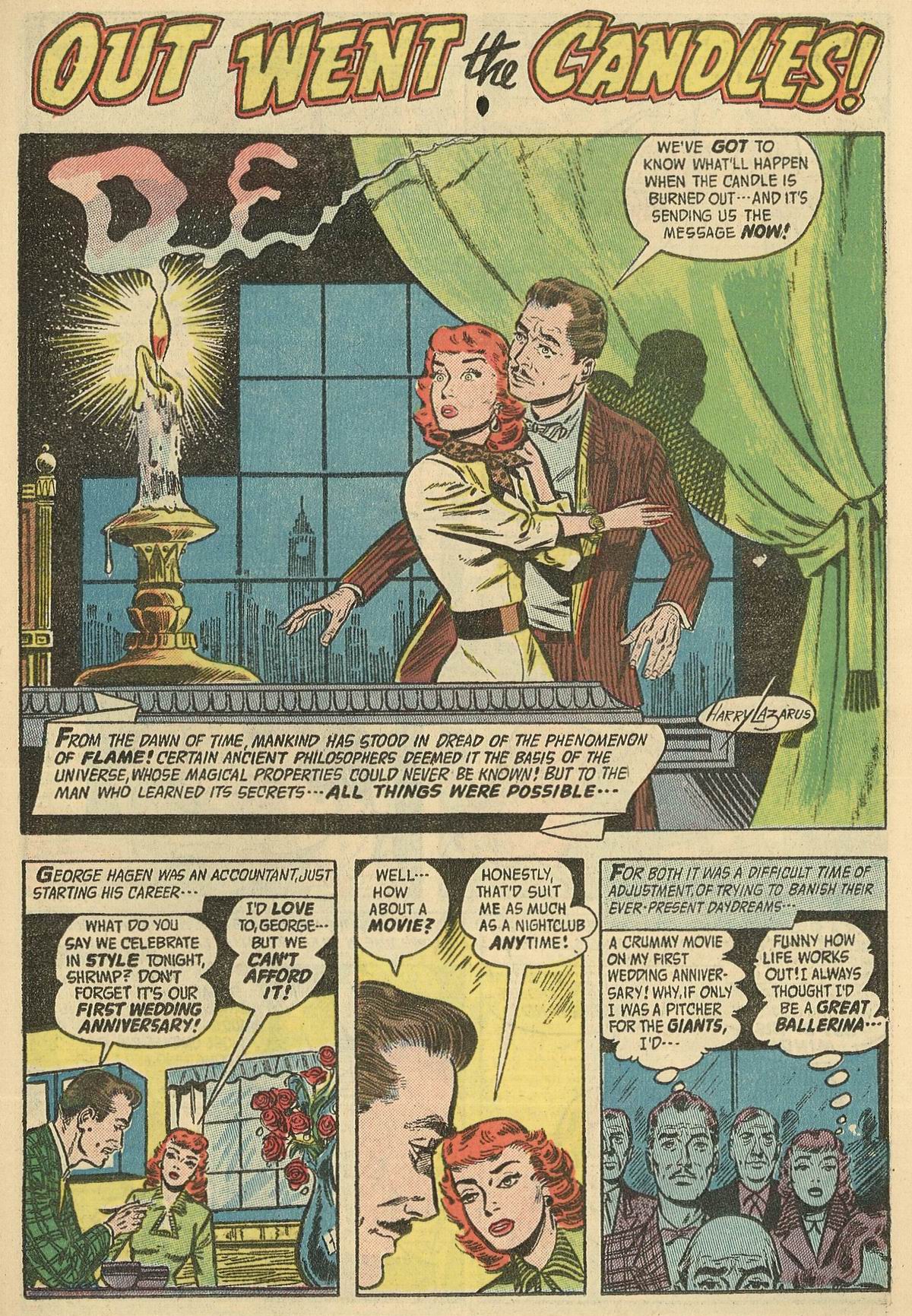 Forbidden Worlds #44 (American Comics Group), page 23. Public domain (US).