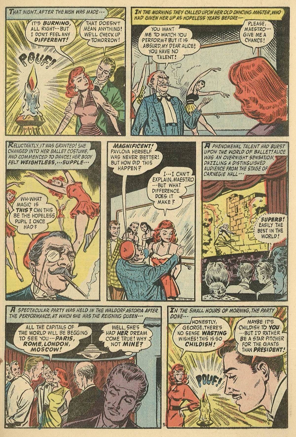 Forbidden Worlds #44 (American Comics Group), page 27. Public domain (US).
