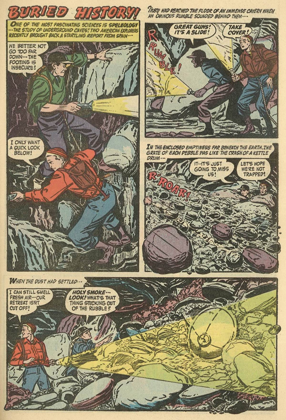 Forbidden Worlds #44 (American Comics Group), page 31. Public domain (US).