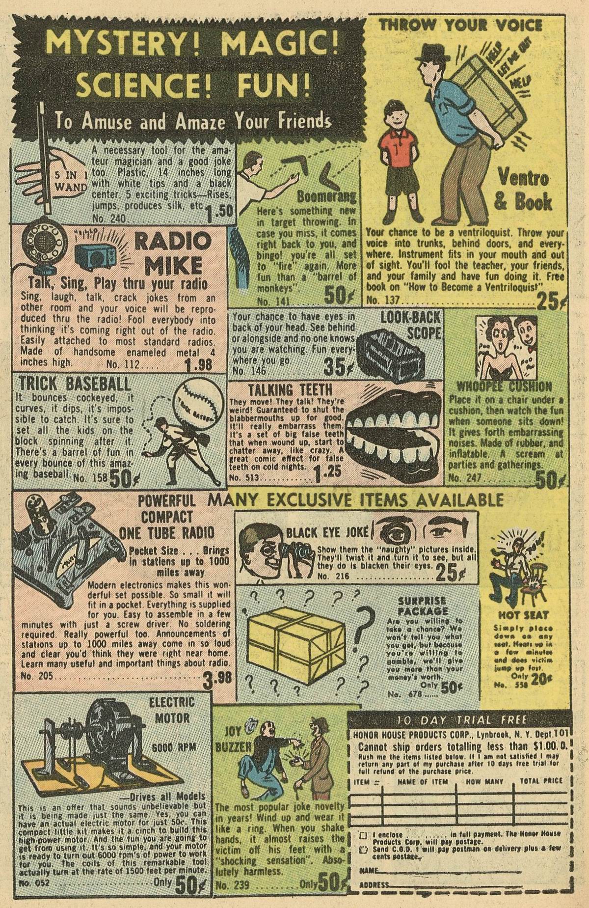 Forbidden Worlds #44 (American Comics Group), page 34. Public domain (US).