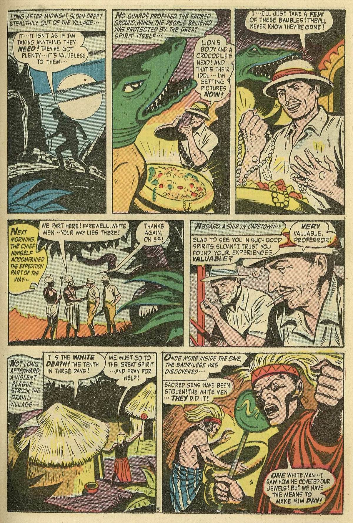 Forbidden Worlds #45 (American Comics Group), page 23. Public domain (US).