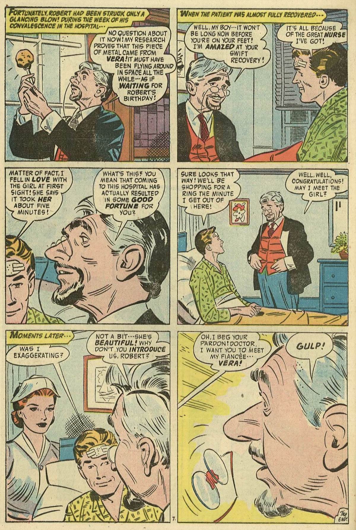 Forbidden Worlds #45 (American Comics Group), page 32. Public domain (US).