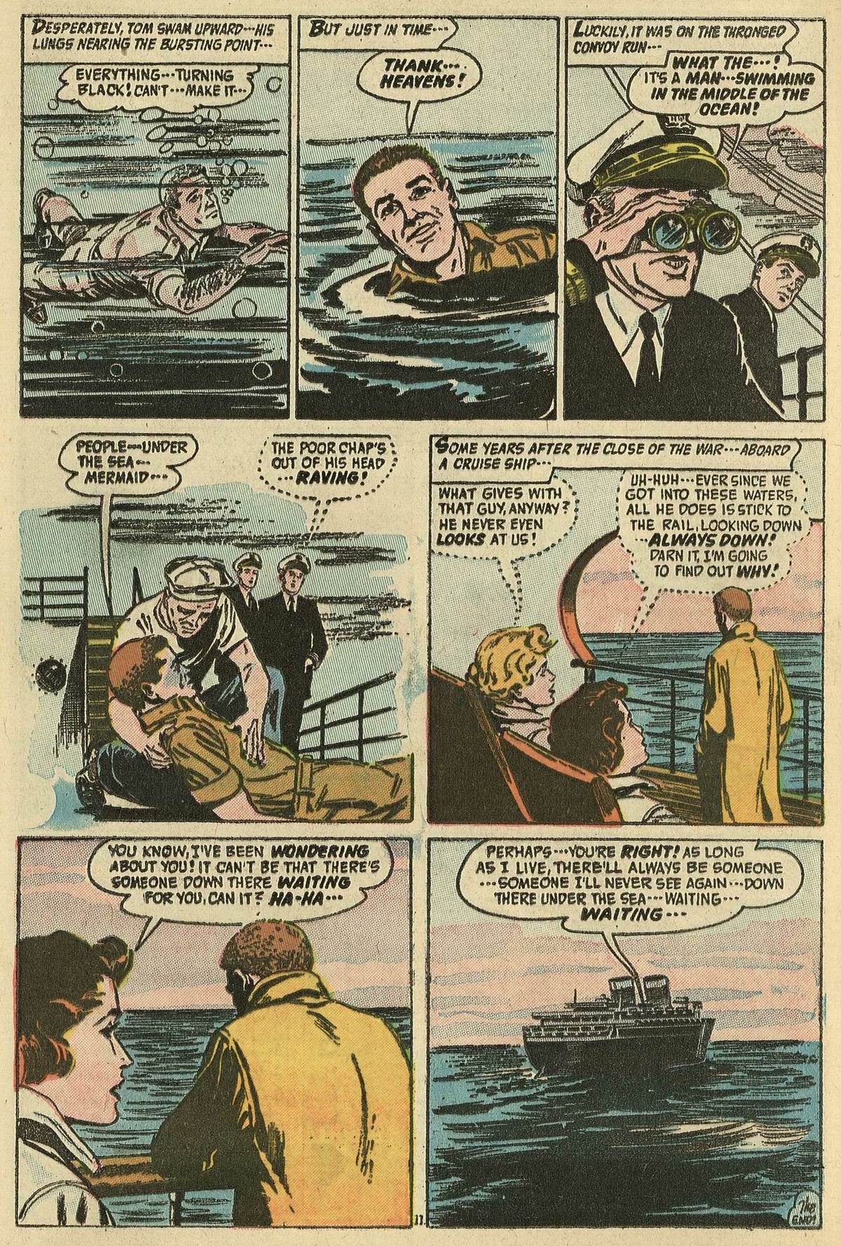Forbidden Worlds #46 (American Comics Group), page 14. Public domain (US).