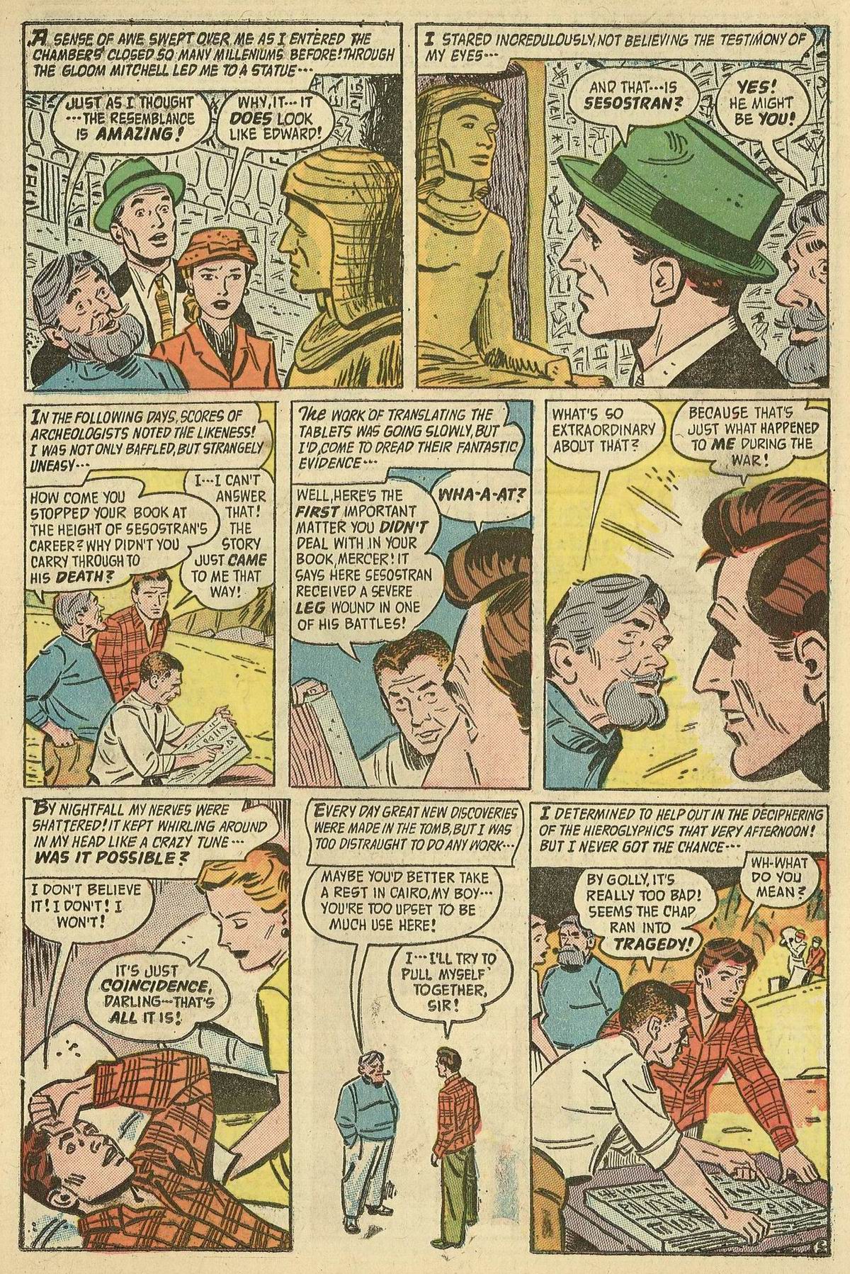 Forbidden Worlds #46 (American Comics Group), page 21. Public domain (US).