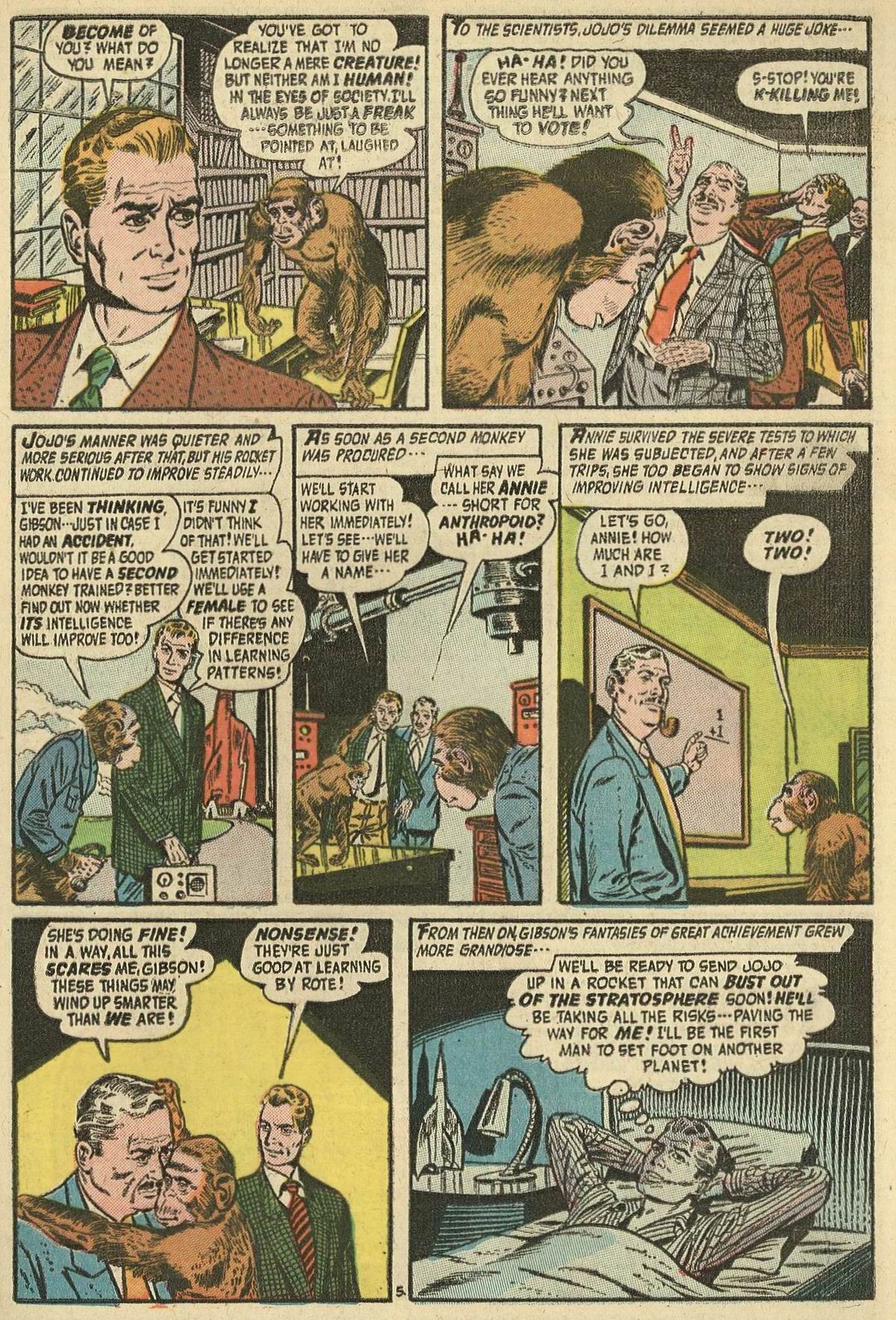 Forbidden Worlds #46 (American Comics Group), page 31. Public domain (US).