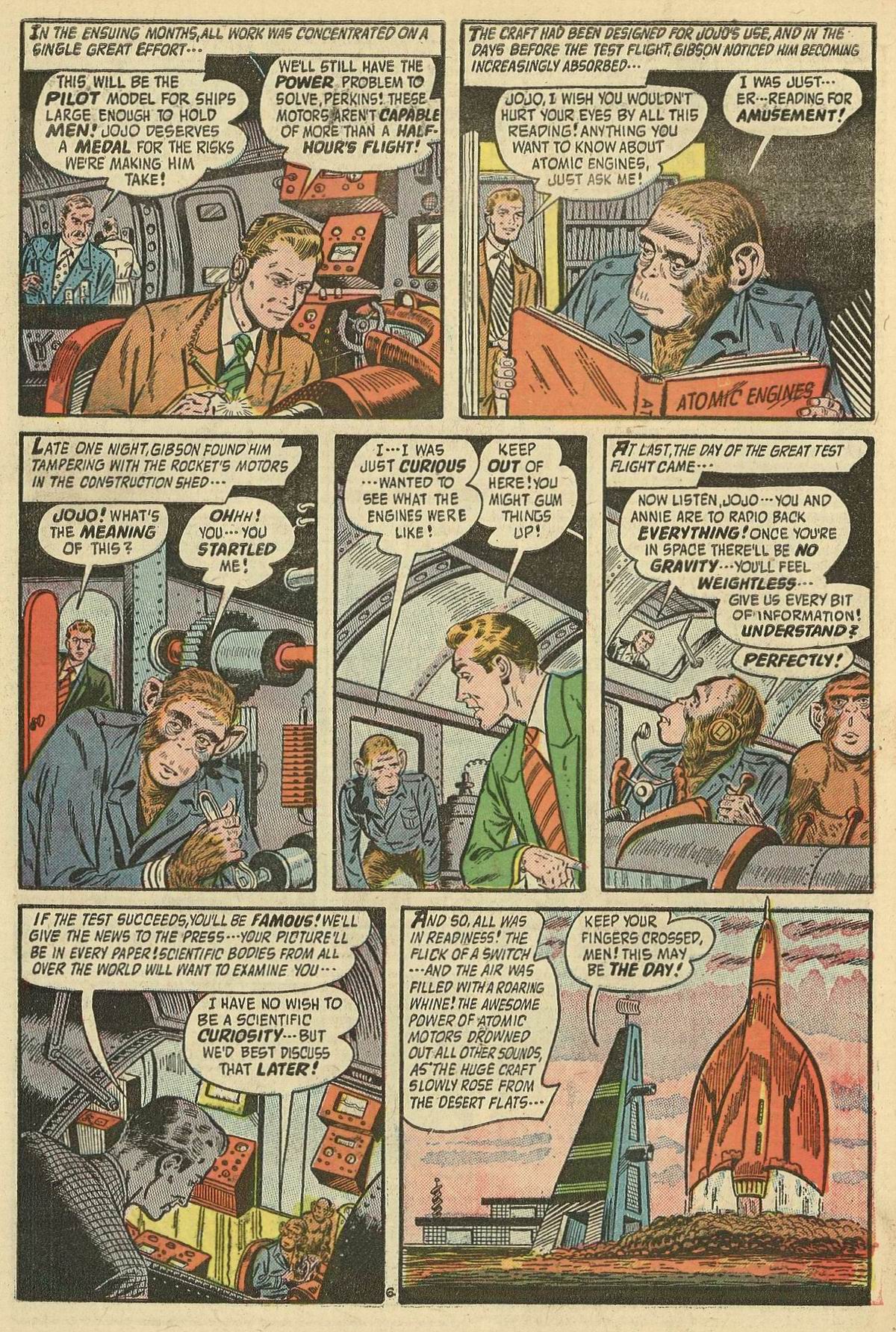 Forbidden Worlds #46 (American Comics Group), page 32. Public domain (US).