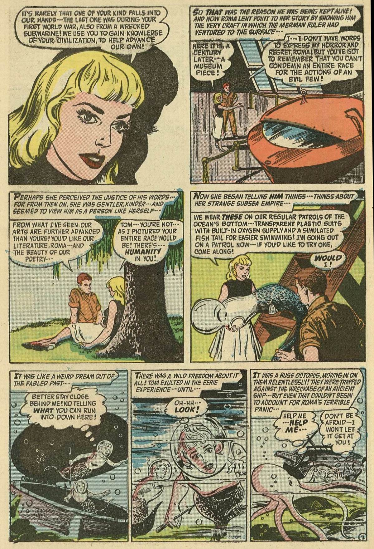 Forbidden Worlds #46 (American Comics Group), page 10. Public domain (US).