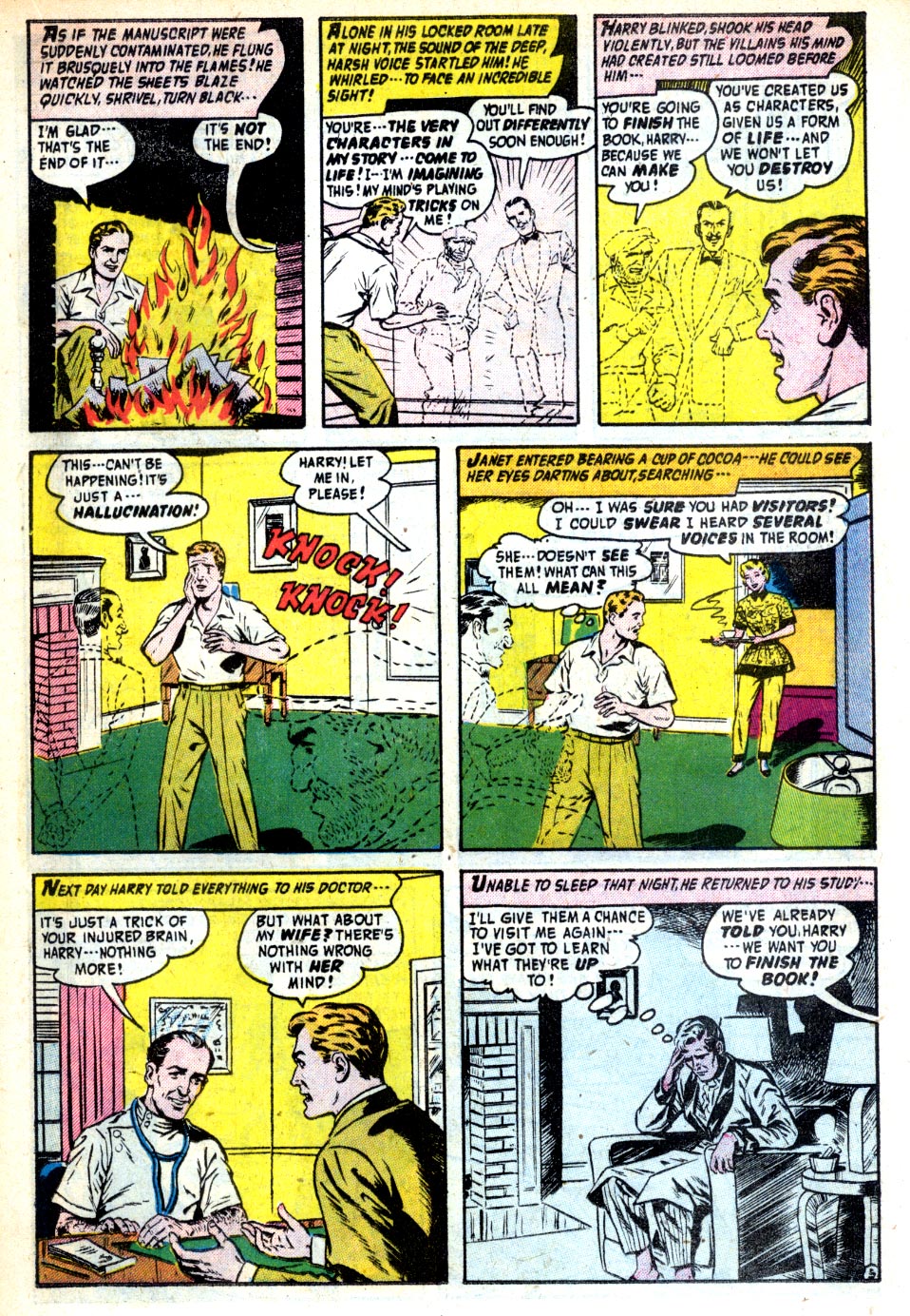 Forbidden Worlds #47 (American Comics Group), page 19. Public domain (US).