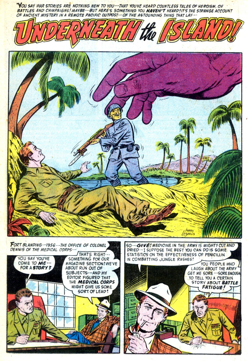 Forbidden Worlds #47 (American Comics Group), page 25. Public domain (US).