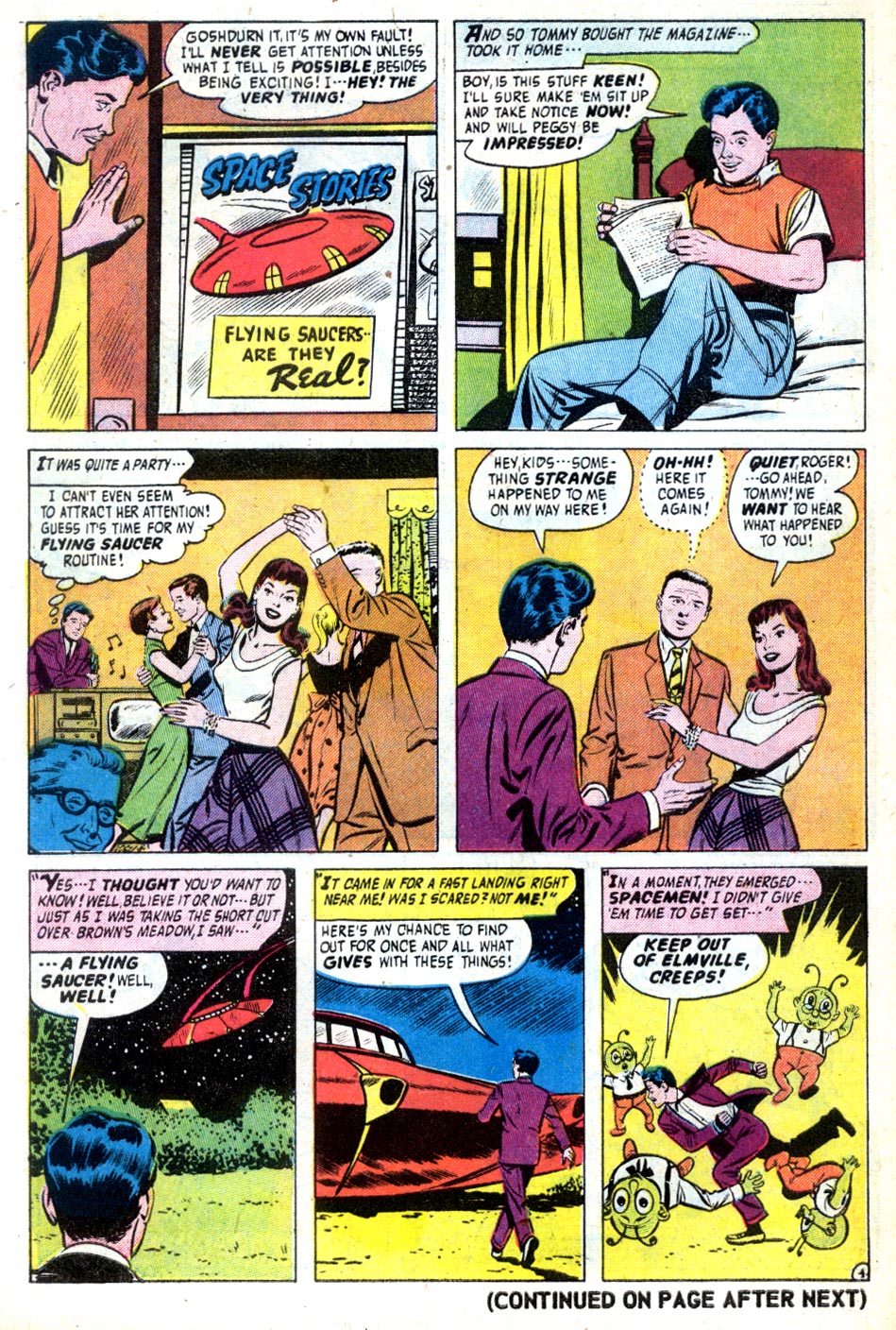 Forbidden Worlds #47 (American Comics Group), page 6. Public domain (US).