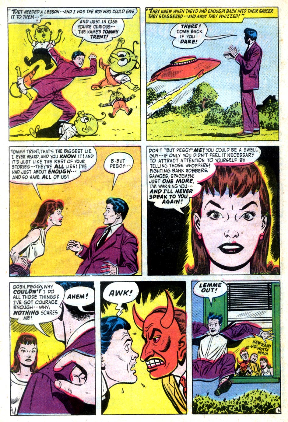 Forbidden Worlds #47 (American Comics Group), page 8. Public domain (US).