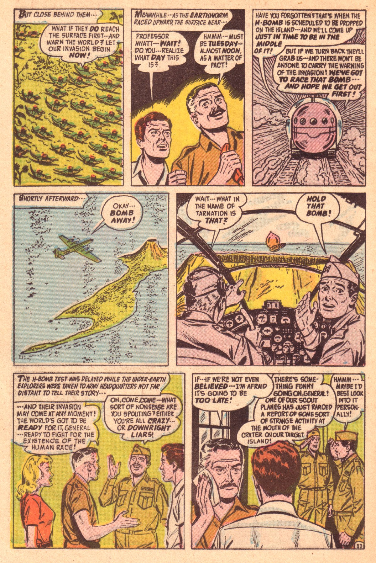 Forbidden Worlds #48 (American Comics Group), page 14. Public domain (US).