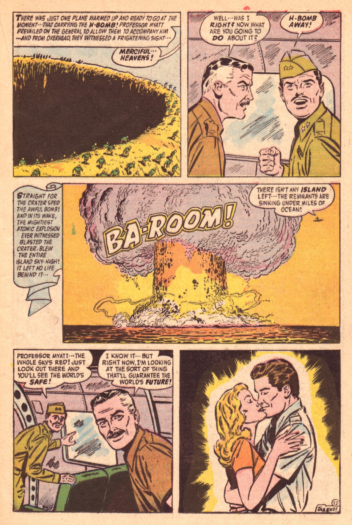 Forbidden Worlds #48 (American Comics Group), page 15. Public domain (US).