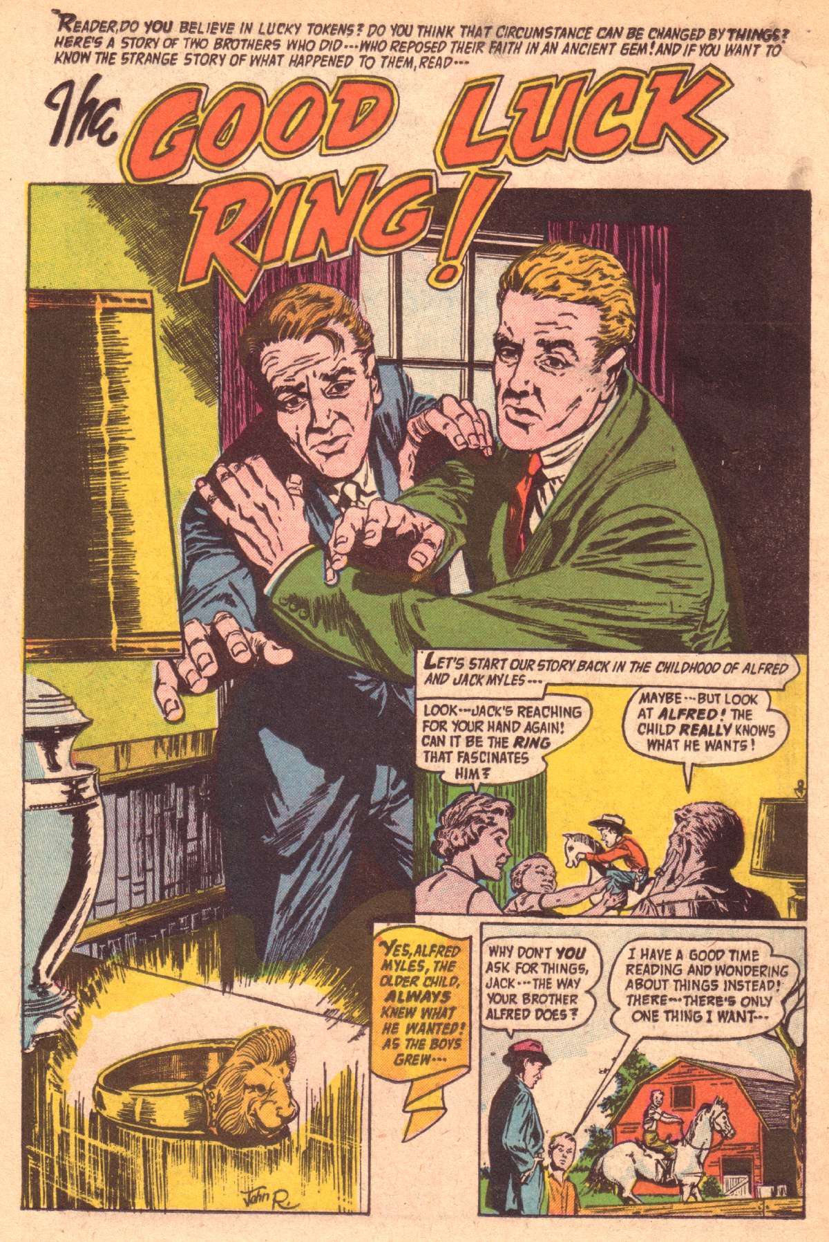 Forbidden Worlds #48 (American Comics Group), page 18. Public domain (US).