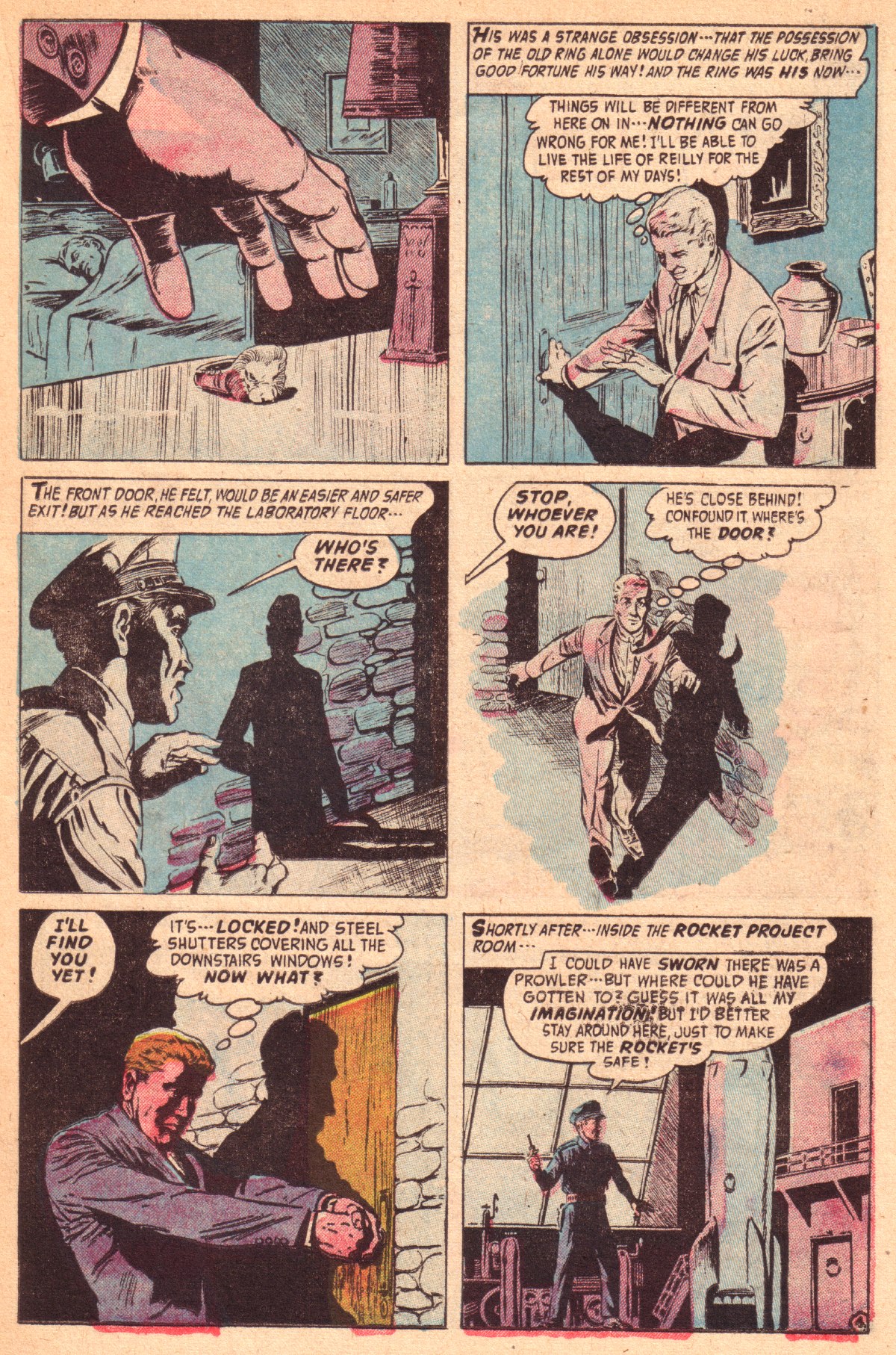 Forbidden Worlds #48 (American Comics Group), page 21. Public domain (US).
