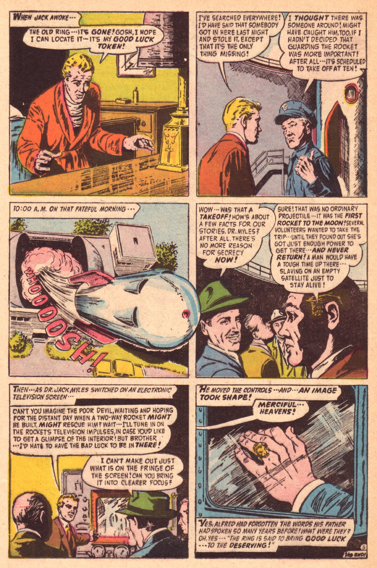 Forbidden Worlds #48 (American Comics Group), page 22. Public domain (US).
