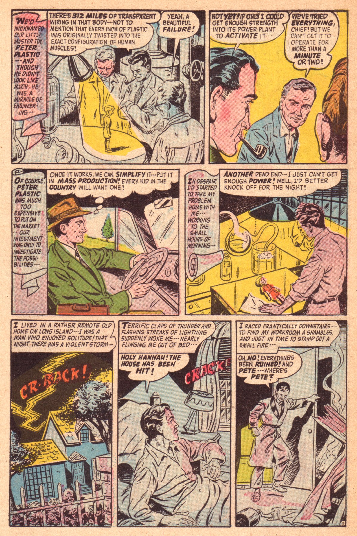 Forbidden Worlds #48 (American Comics Group), page 28. Public domain (US).