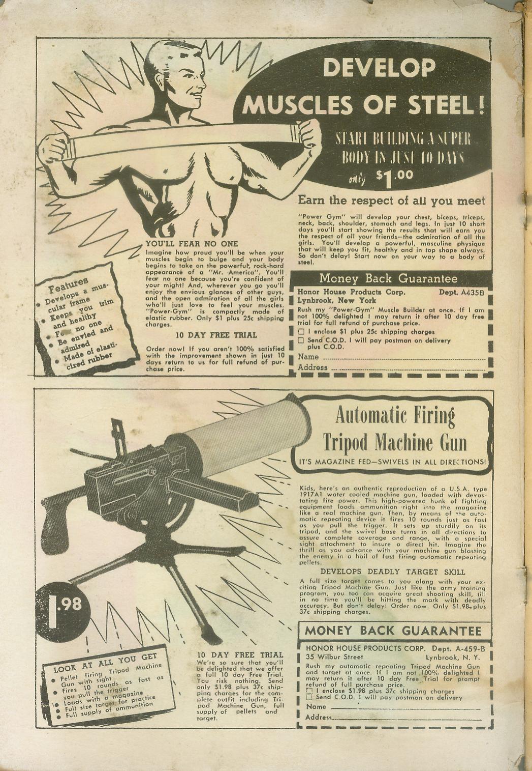 Forbidden Worlds #49 (American Comics Group), page 2. Public domain (US).