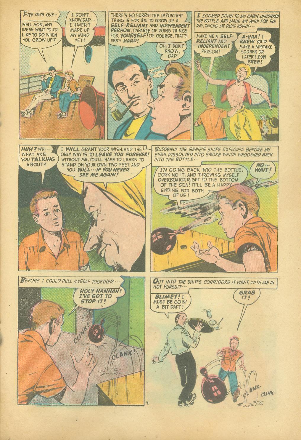 Forbidden Worlds #49 (American Comics Group), page 23. Public domain (US).