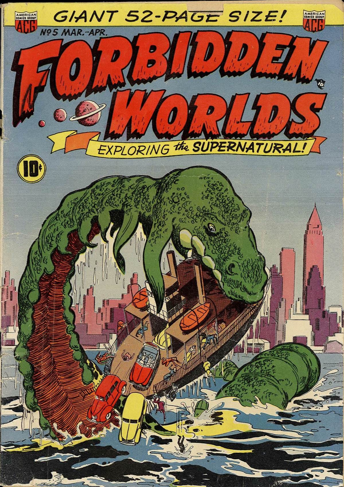 Forbidden Worlds #5 (American Comics Group), page 1. Public domain (US).