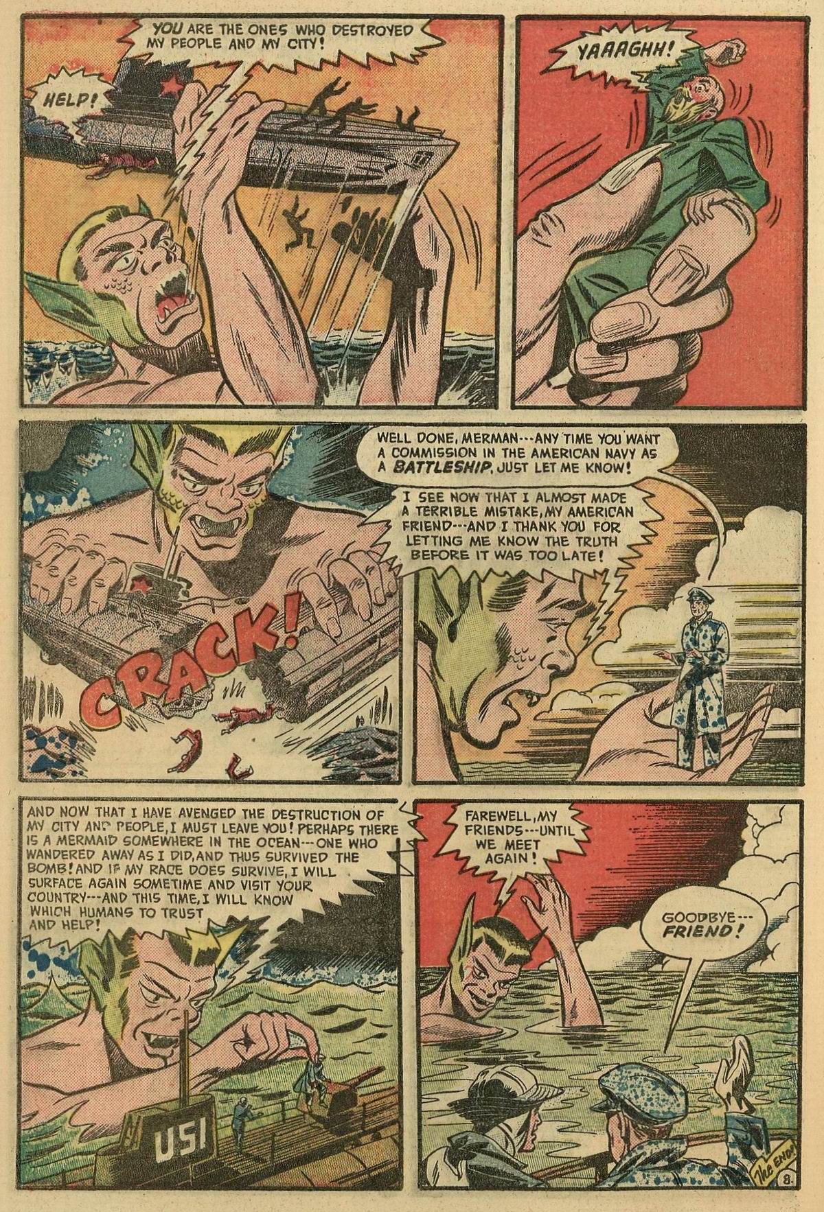 Forbidden Worlds #5 (American Comics Group), page 18. Public domain (US).