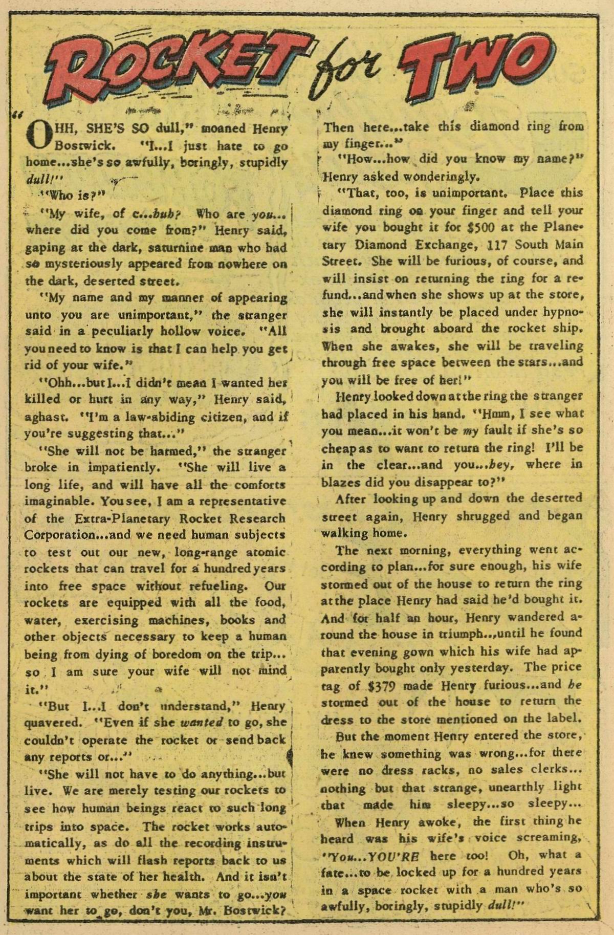 Forbidden Worlds #5 (American Comics Group), page 20. Public domain (US).
