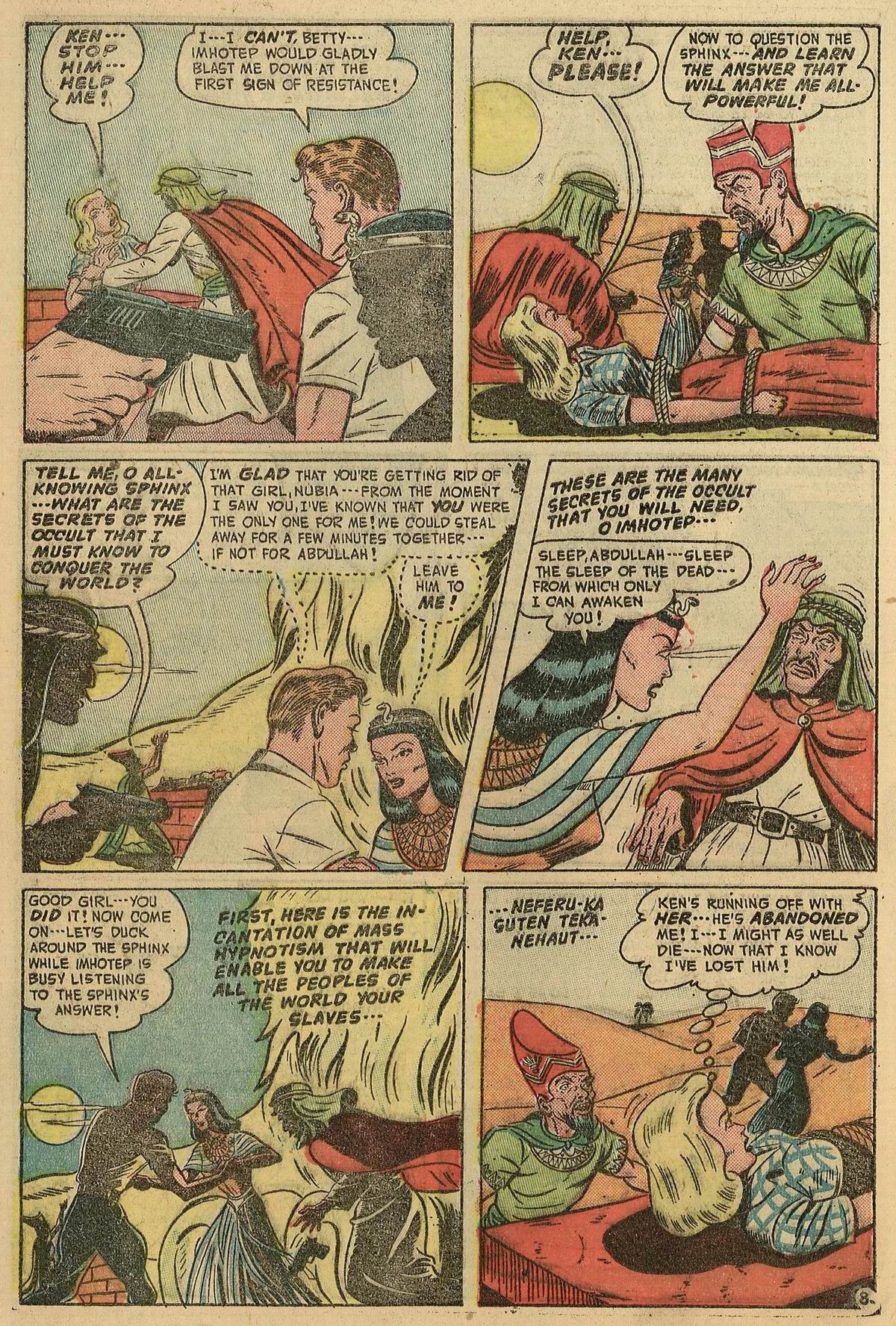 Forbidden Worlds #5 (American Comics Group), page 28. Public domain (US).