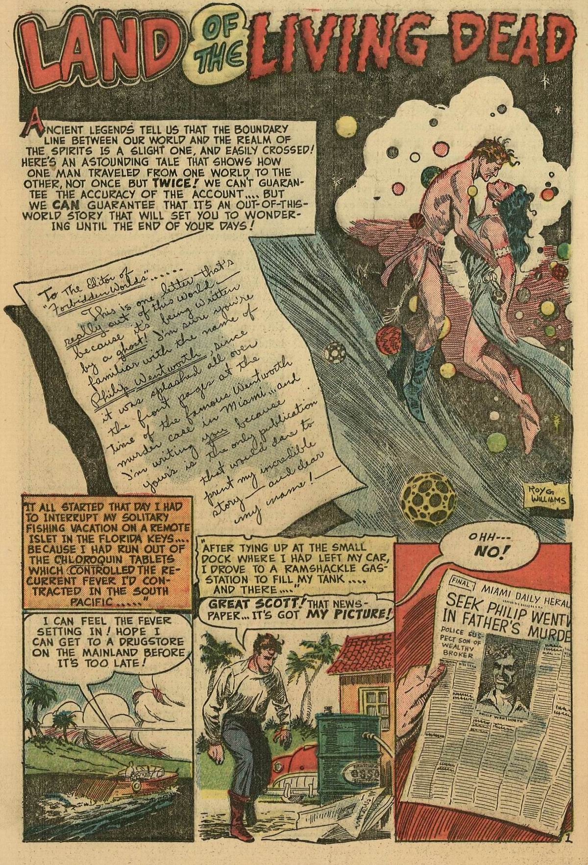 Forbidden Worlds #5 (American Comics Group), page 42. Public domain (US).
