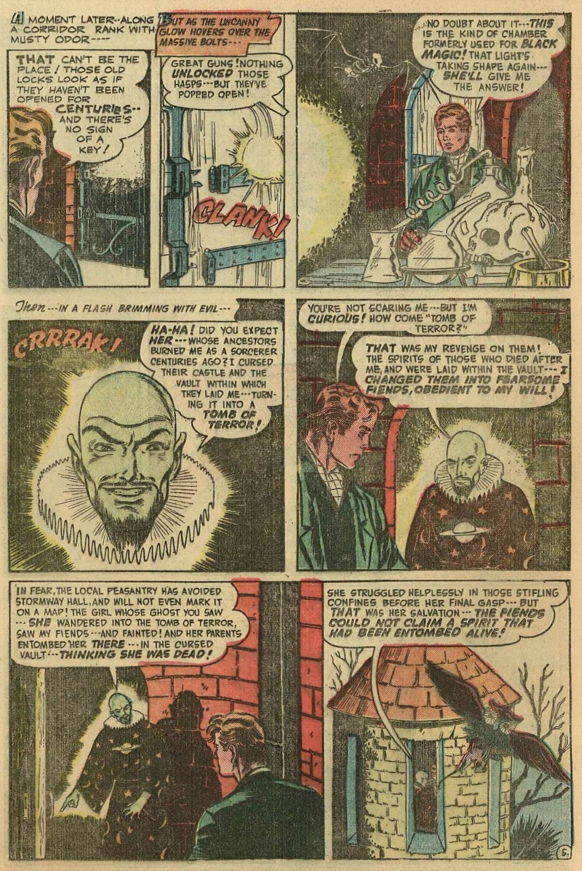 Forbidden Worlds #5 (American Comics Group), page 7. Public domain (US).