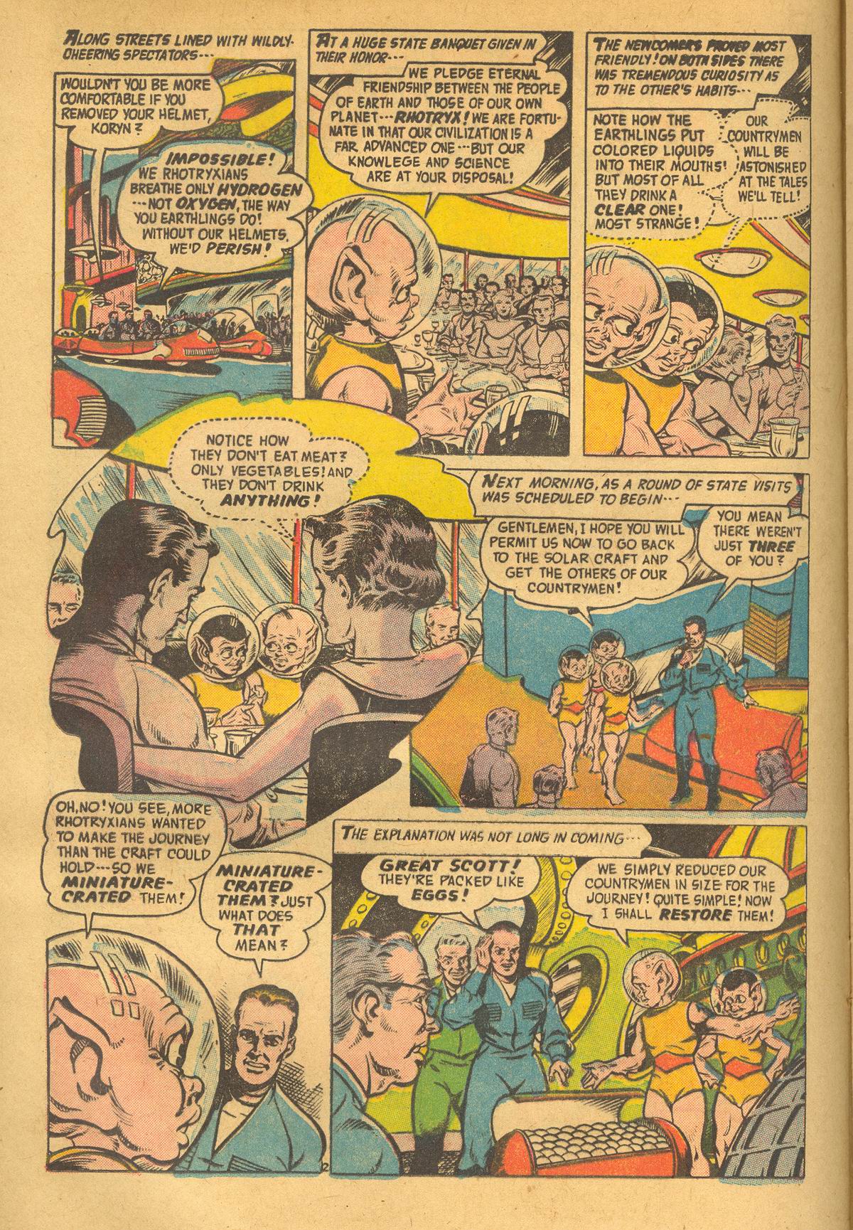 Forbidden Worlds #50 (American Comics Group), page 14. Public domain (US).