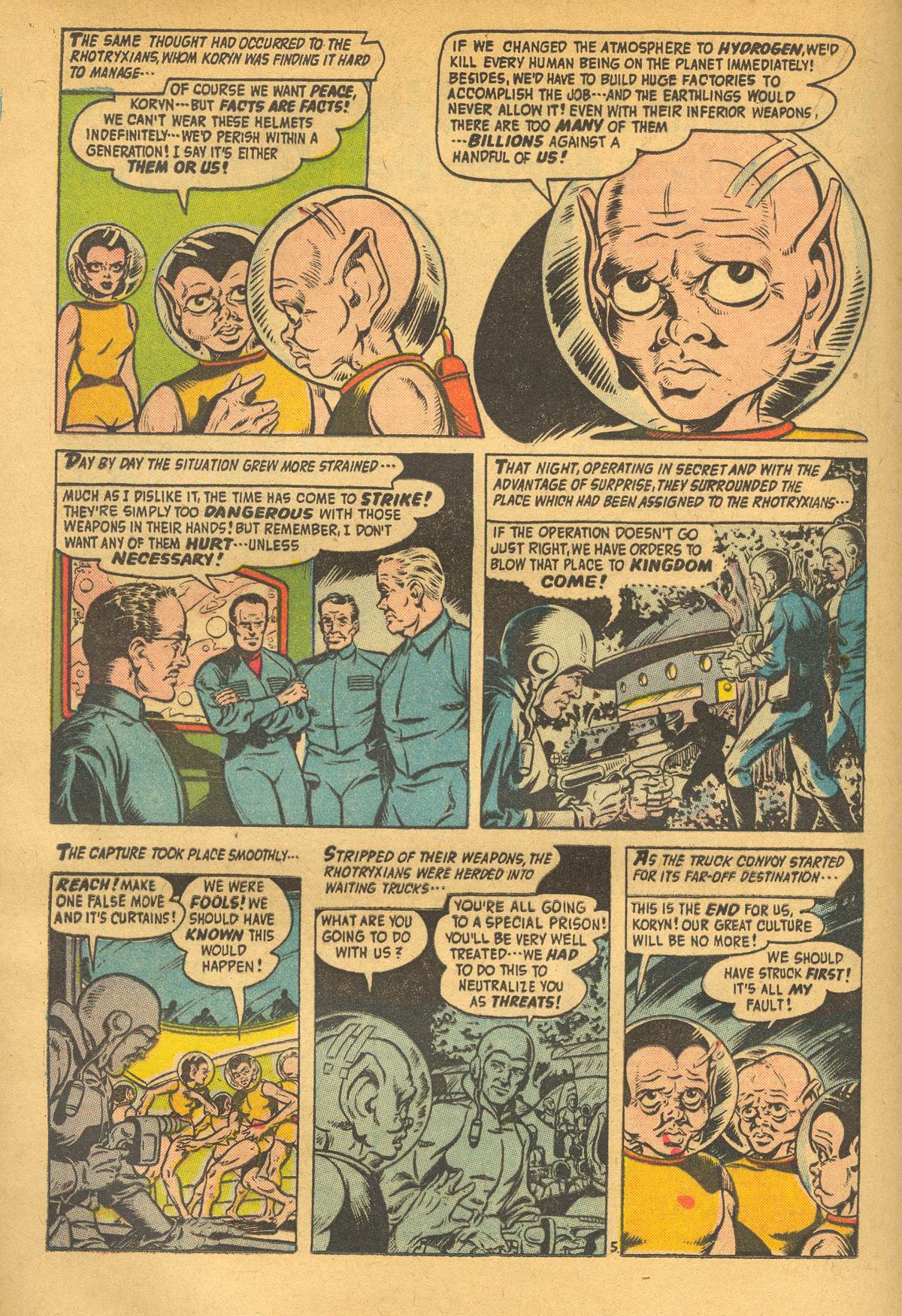 Forbidden Worlds #50 (American Comics Group), page 18. Public domain (US).