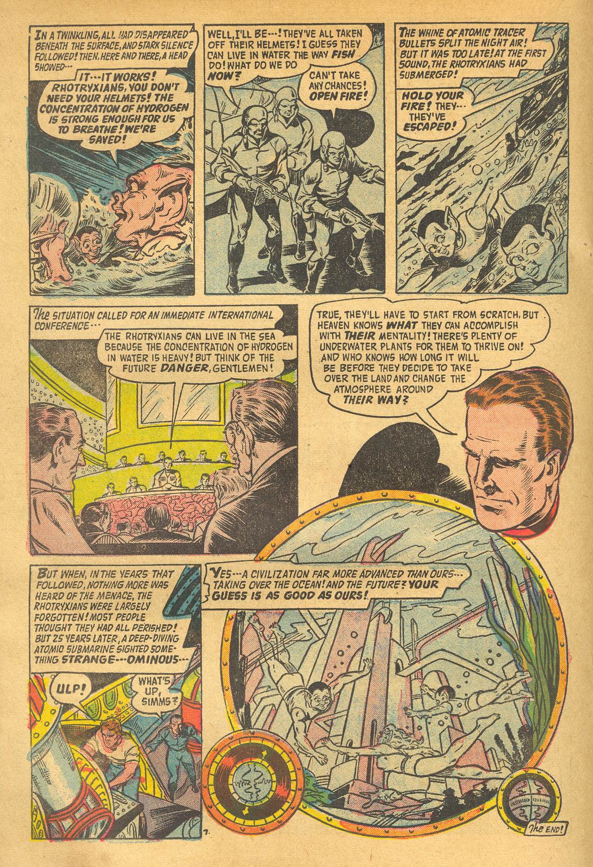Forbidden Worlds #50 (American Comics Group), page 20. Public domain (US).