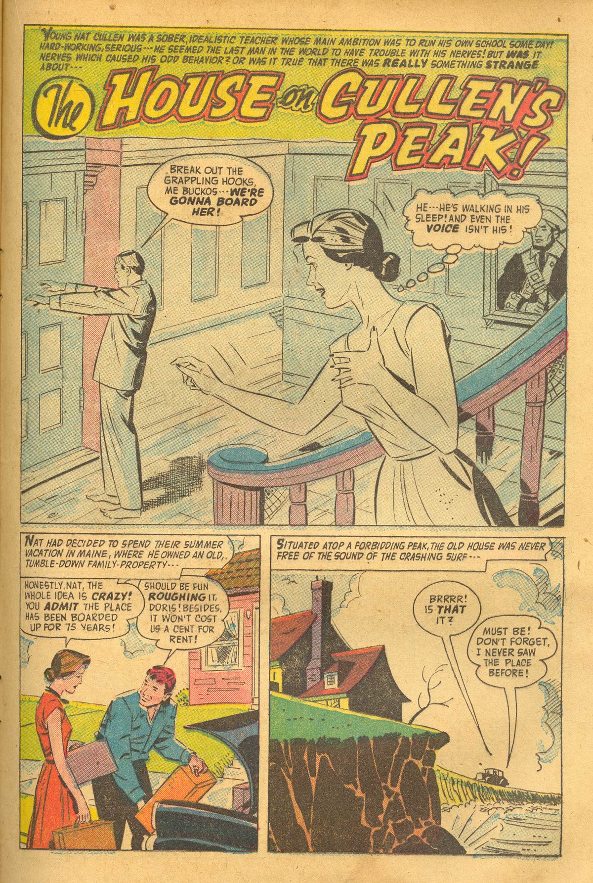 Forbidden Worlds #50 (American Comics Group), page 23. Public domain (US).