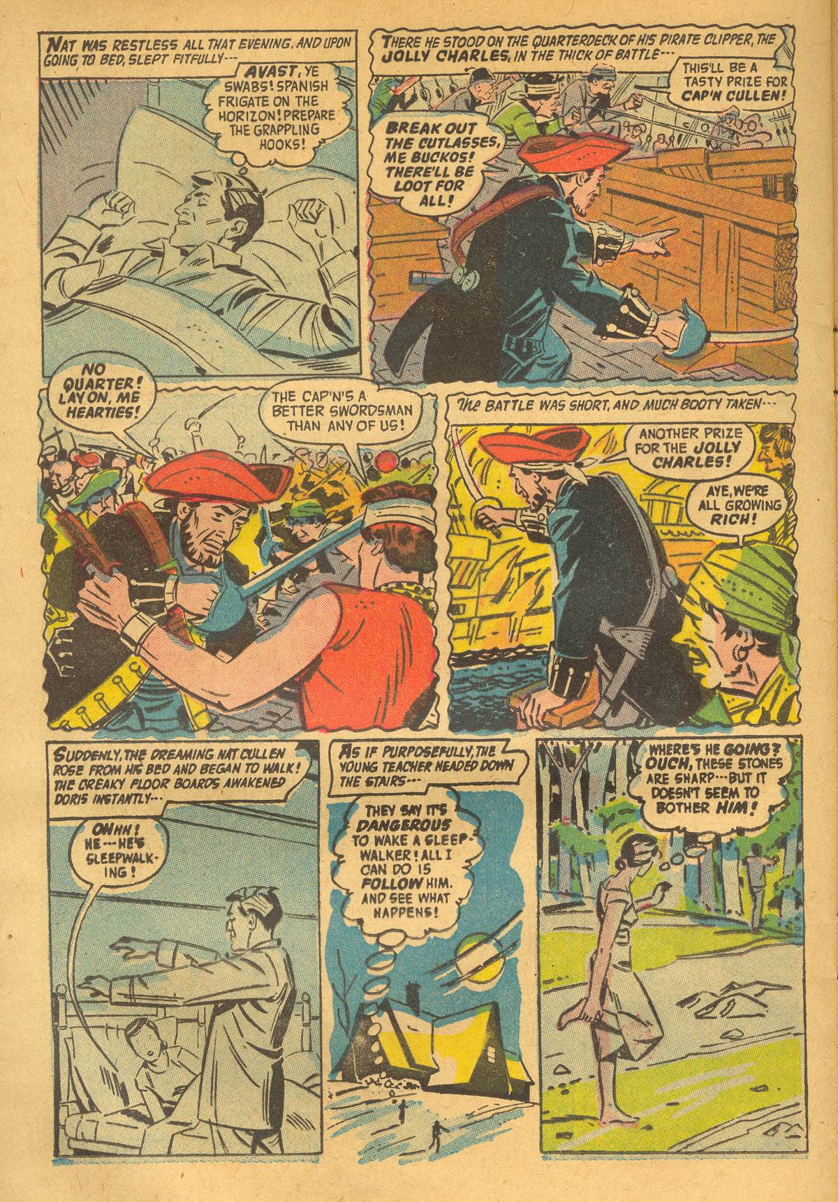 Forbidden Worlds #50 (American Comics Group), page 26. Public domain (US).
