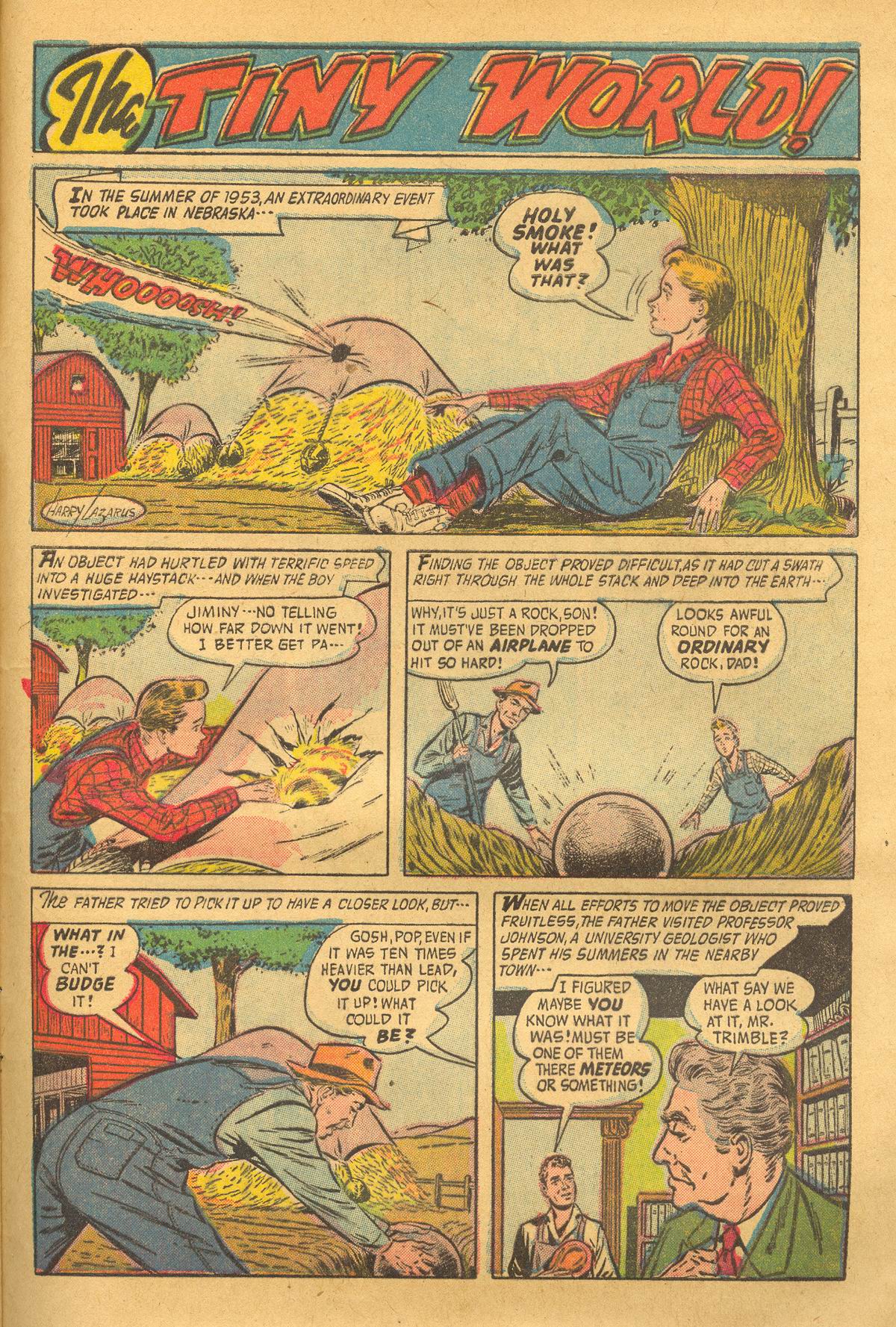 Forbidden Worlds #50 (American Comics Group), page 31. Public domain (US).