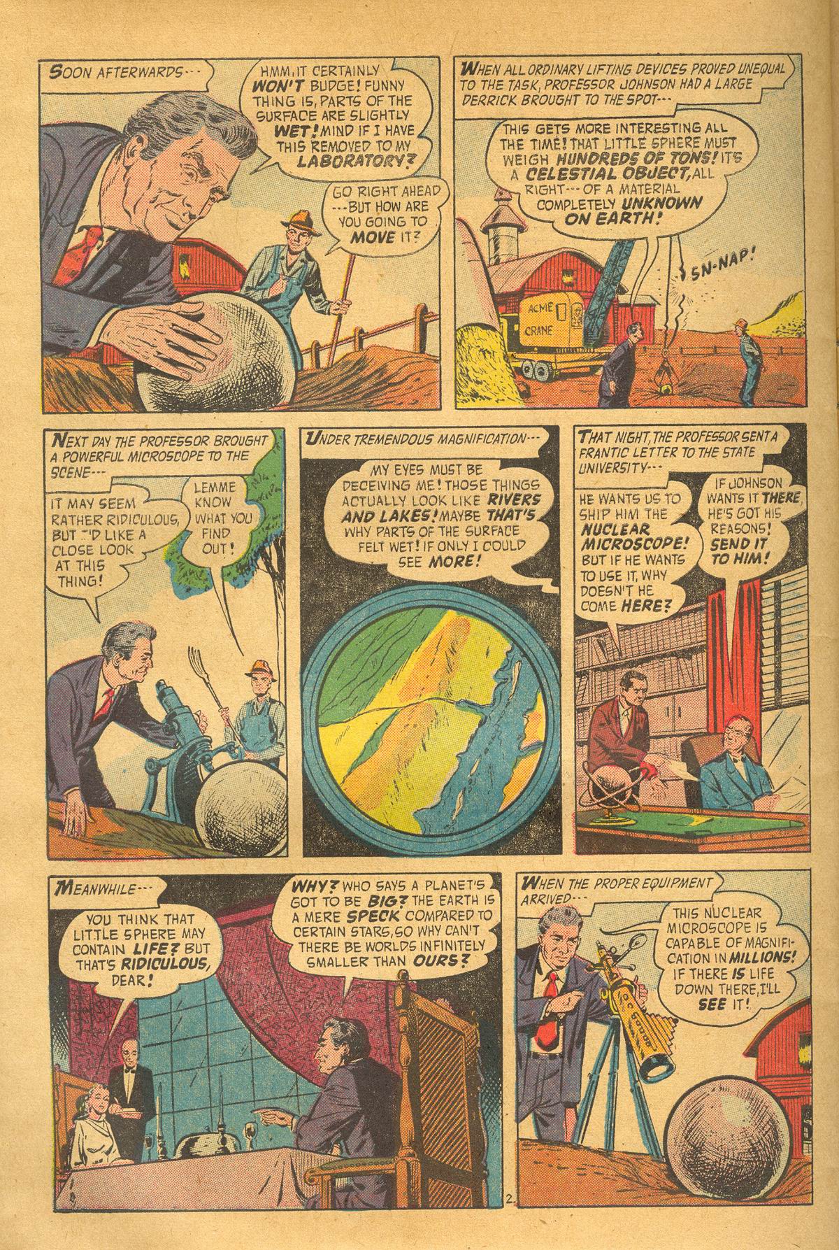 Forbidden Worlds #50 (American Comics Group), page 32. Public domain (US).