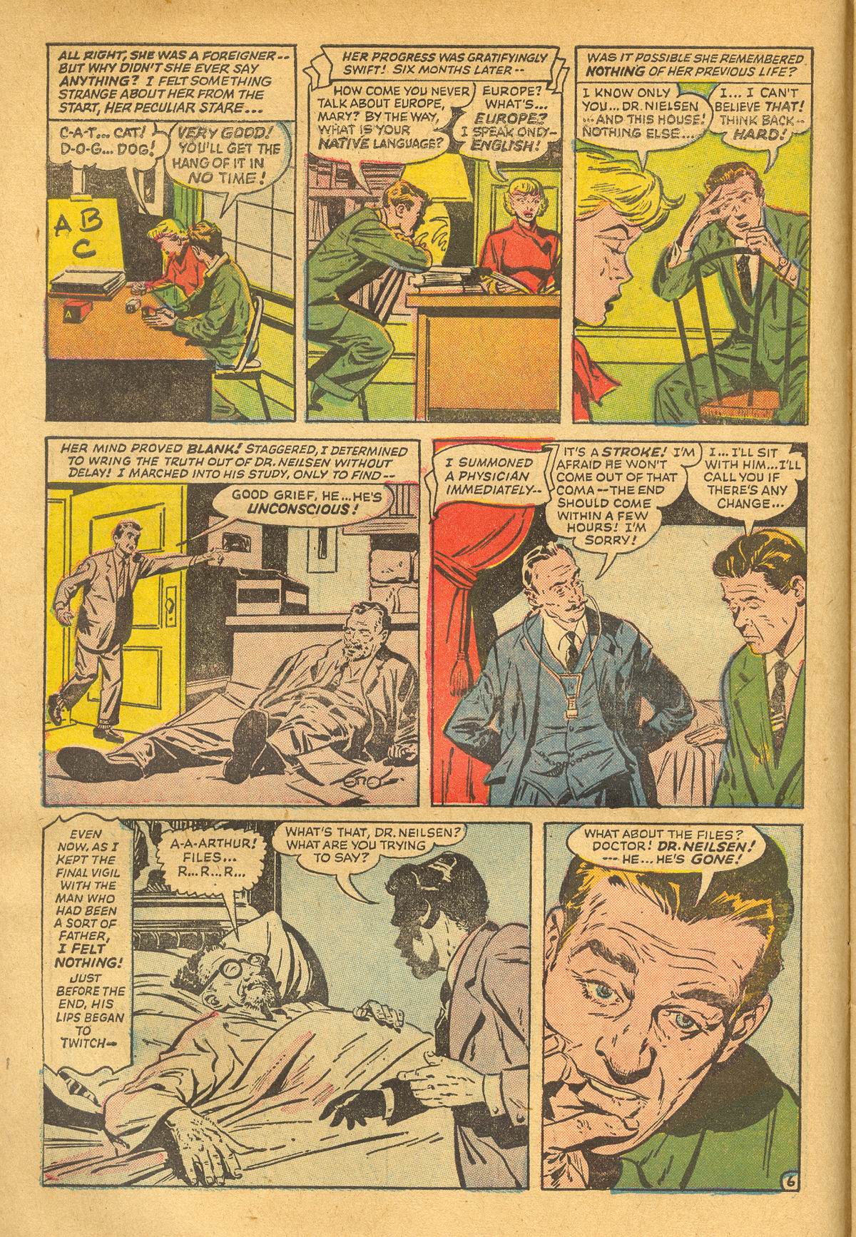 Forbidden Worlds #50 (American Comics Group), page 8. Public domain (US).