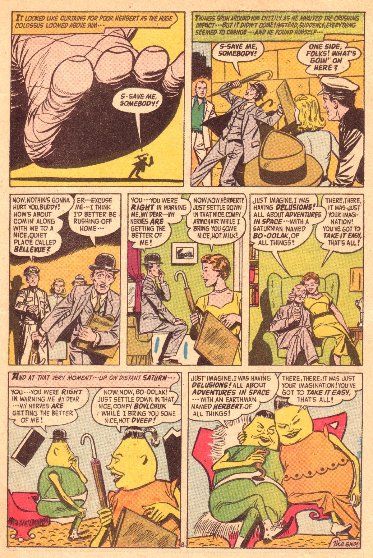 Forbidden Worlds #51 (American Comics Group), page 11. Public domain (US).