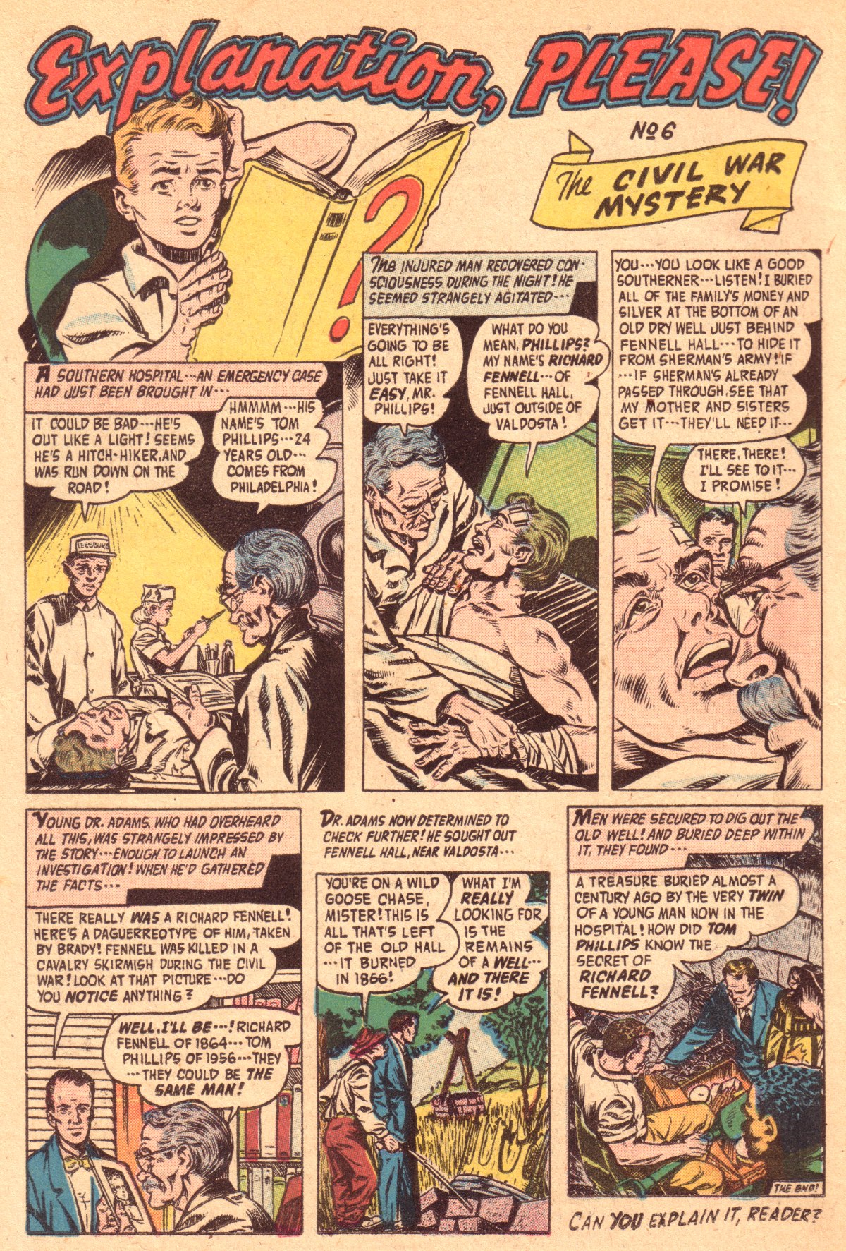 Forbidden Worlds #51 (American Comics Group), page 14. Public domain (US).