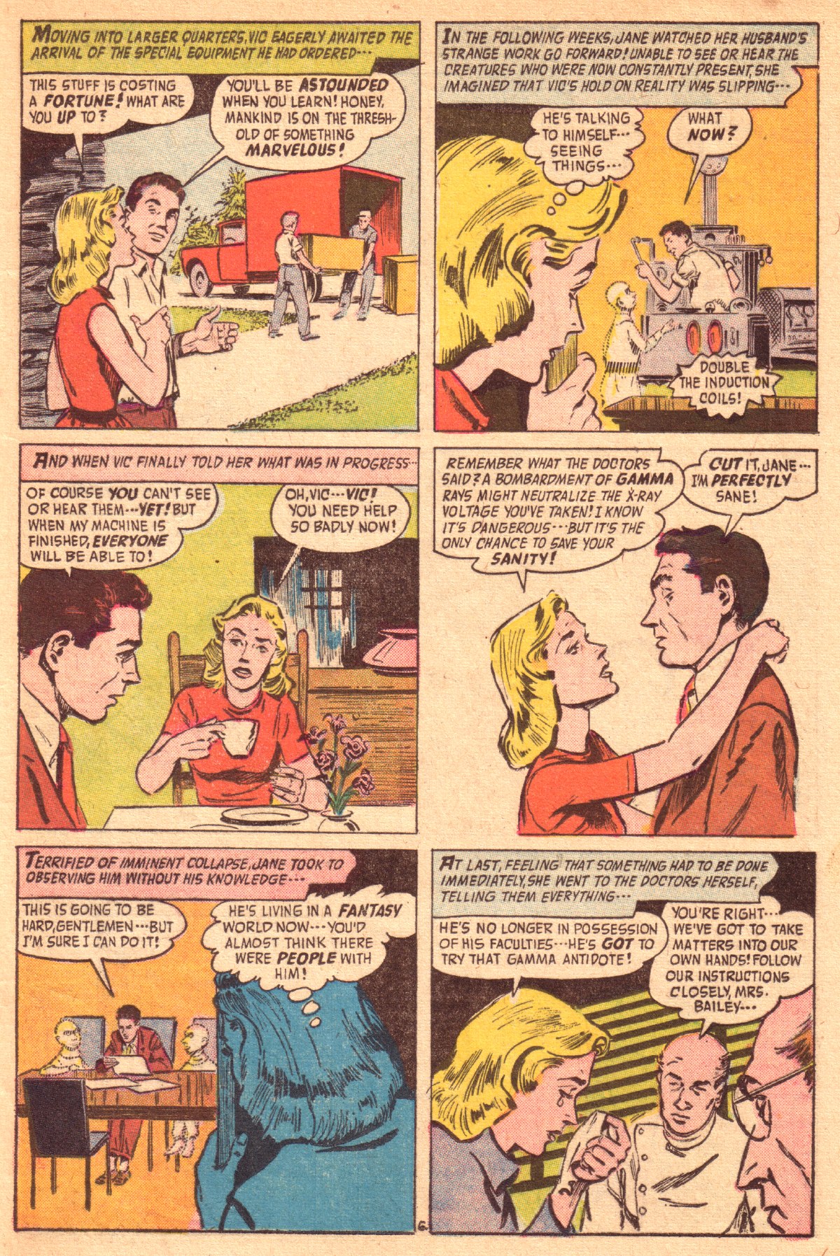 Forbidden Worlds #51 (American Comics Group), page 25. Public domain (US).