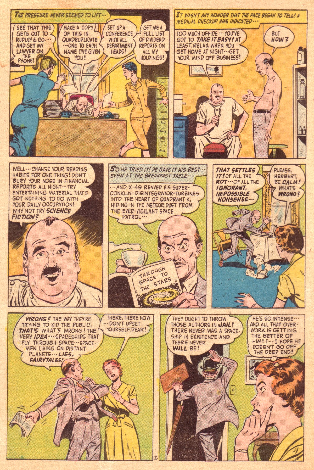 Forbidden Worlds #51 (American Comics Group), page 4. Public domain (US).
