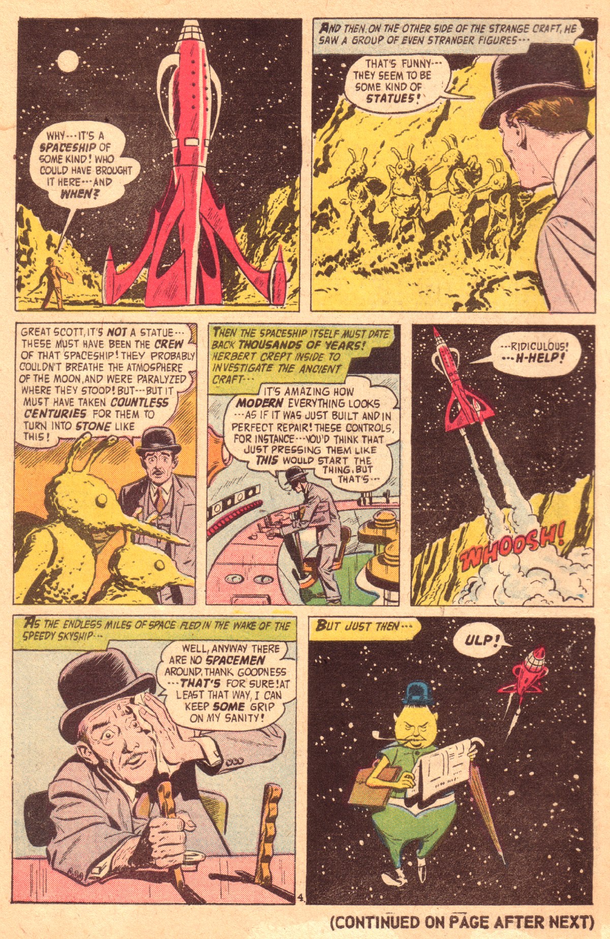 Forbidden Worlds #51 (American Comics Group), page 6. Public domain (US).