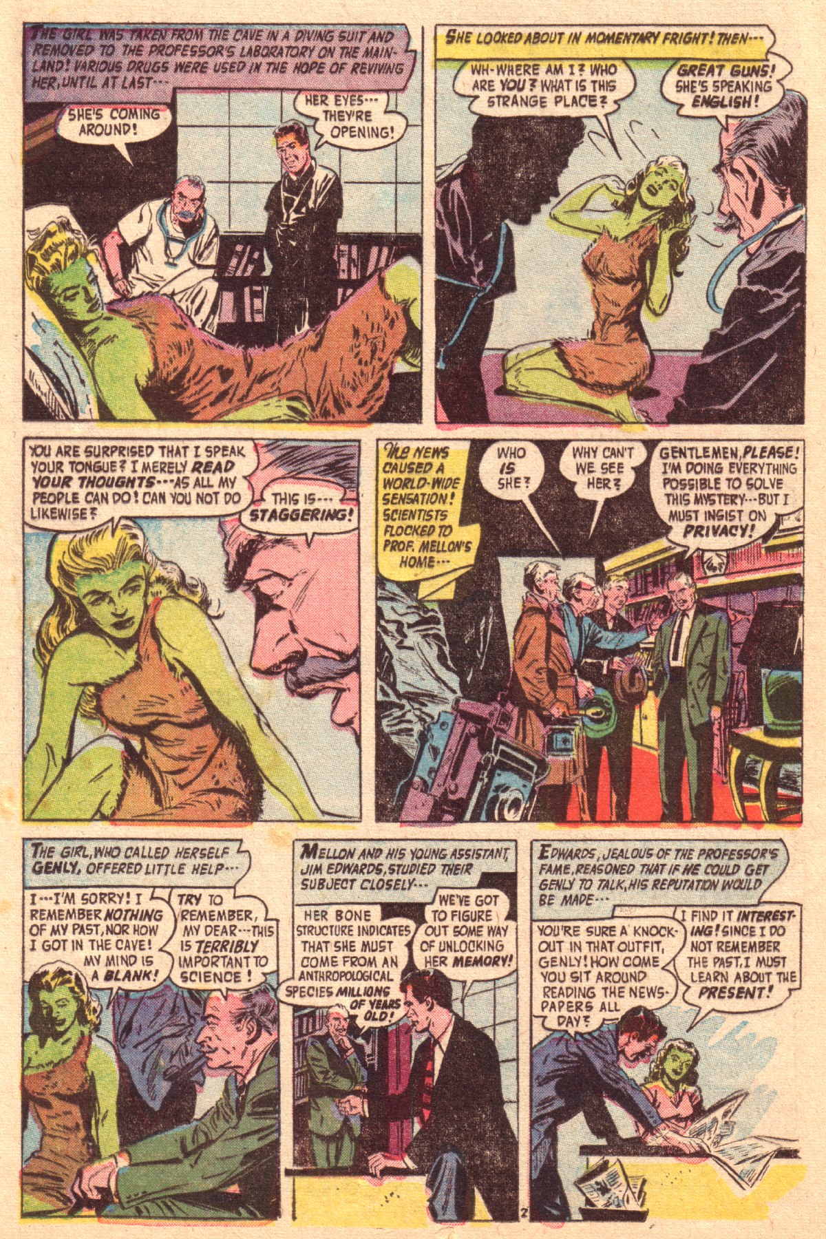 Forbidden Worlds #52 (American Comics Group), page 14. Public domain (US).