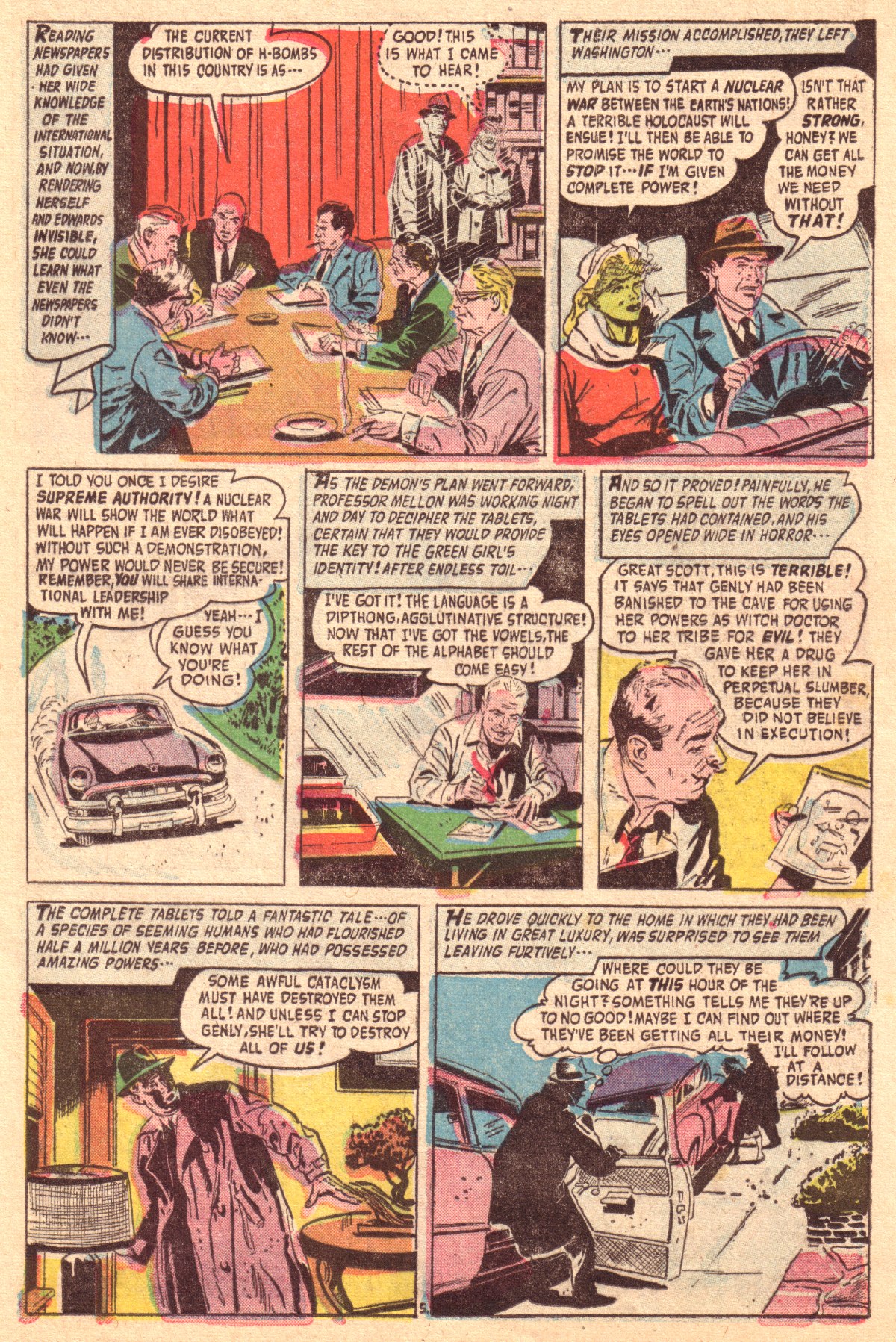 Forbidden Worlds #52 (American Comics Group), page 17. Public domain (US).