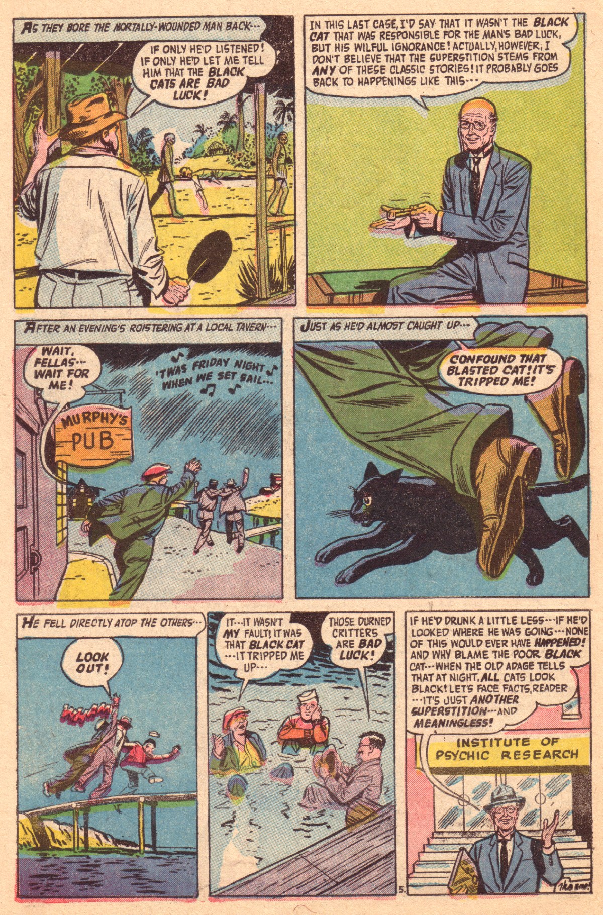 Forbidden Worlds #52 (American Comics Group), page 26. Public domain (US).