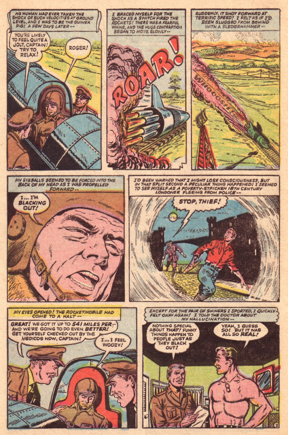 Forbidden Worlds #52 (American Comics Group), page 28. Public domain (US).